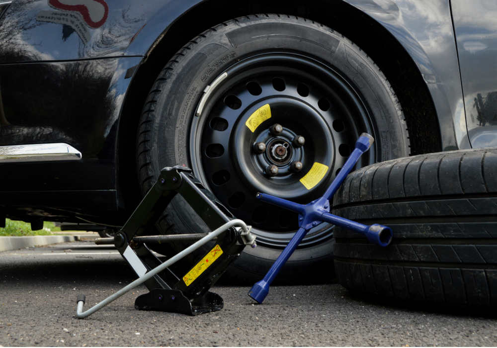 Spare tire changes Spare tire changes